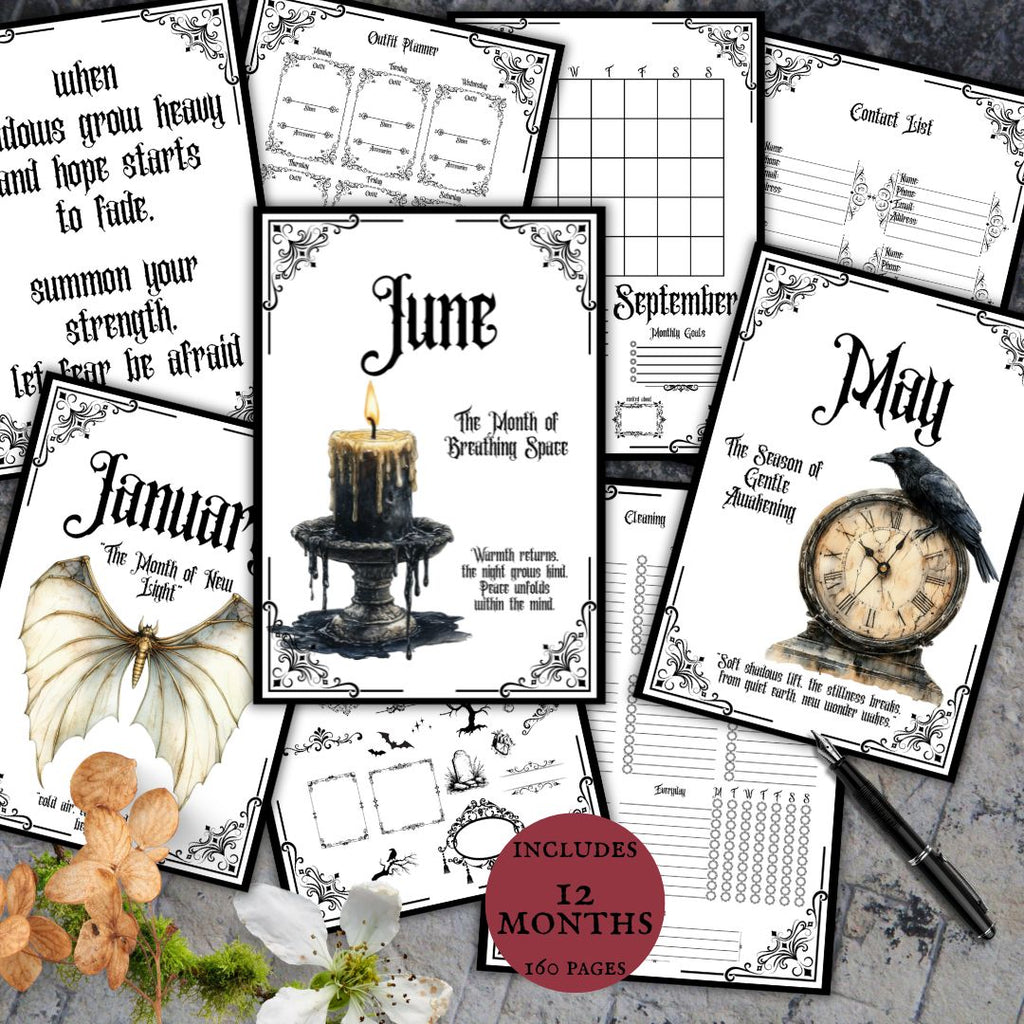Gothic Big Journal Bundle