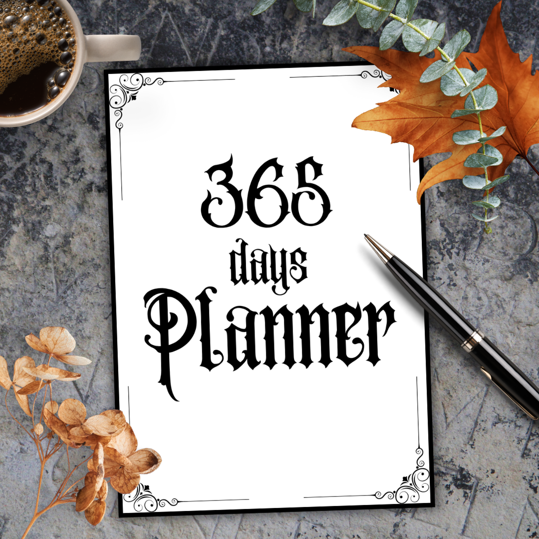365 Days Gothic Planner